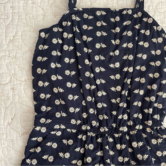 Victoria Beckham x Target Romper Embroidered Navy White Size Small Kids - Picture 6 of 7